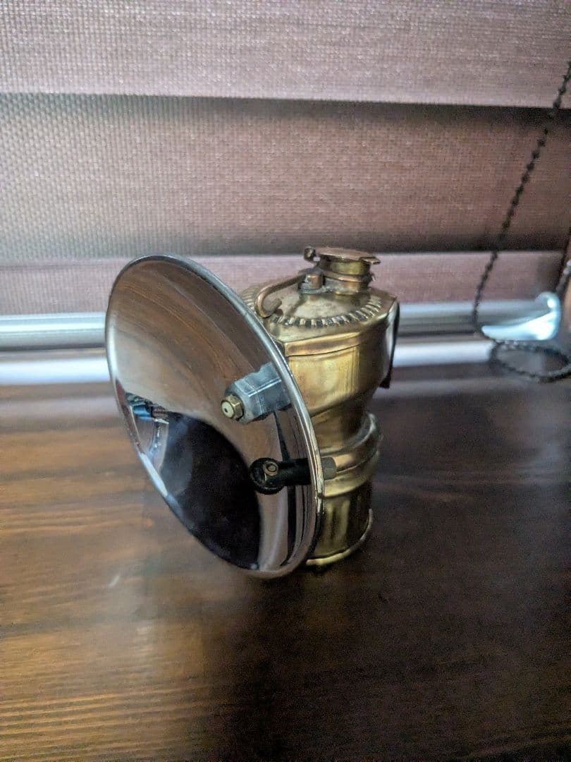 レア 初期型 JUSTRITE ジャストライト カーバイト カーバイド ランプ