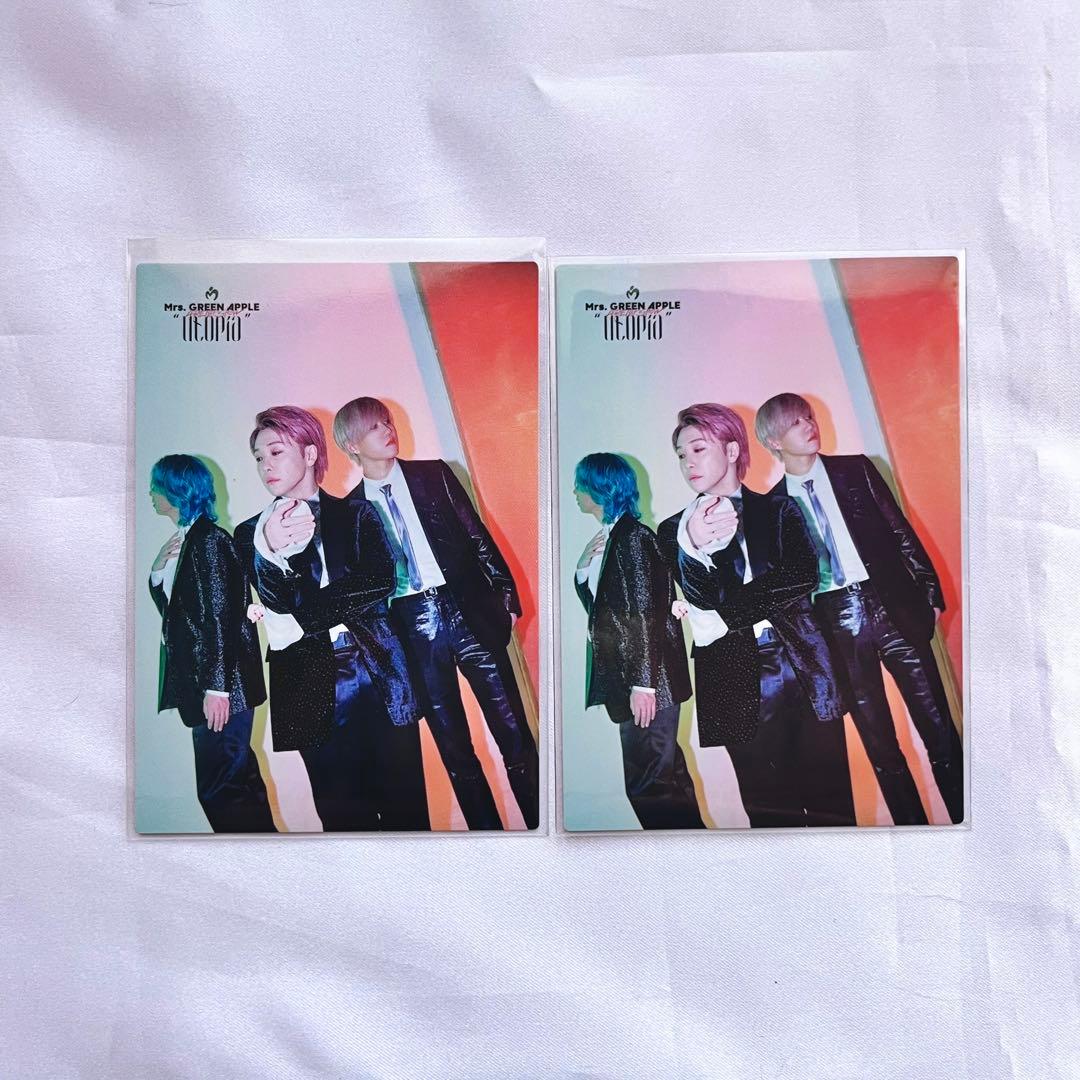 Mrs. GREEN APPLE フォトカード Utopia 014 集合 - メルカリ