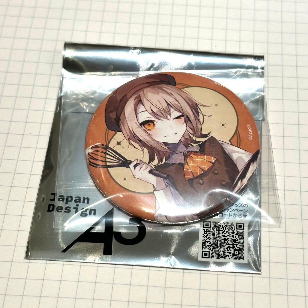 魔法少女ノ魔女裁判 江ノ島コラボカフェ 缶バッジ まのさば レイア