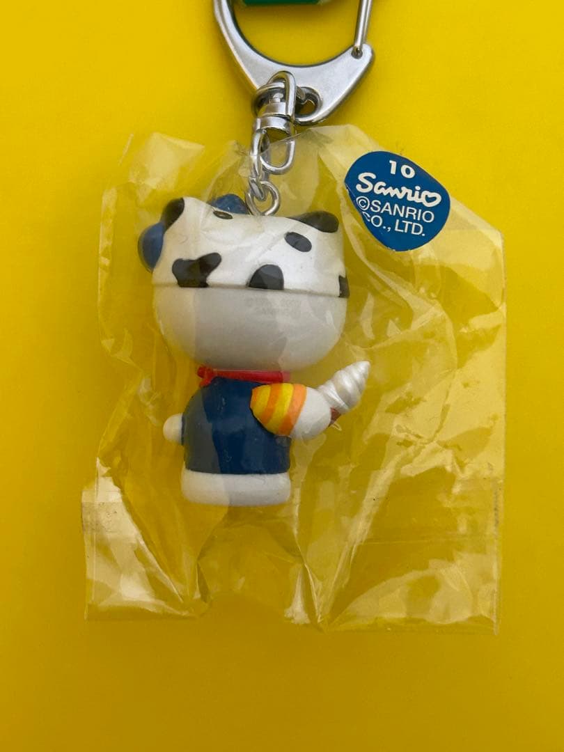 ご当地 ハローキティ 清里限定 マスコットキーホルダー ソフトクリーム