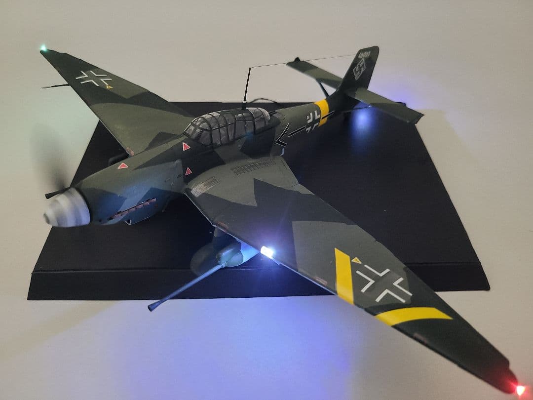 マギウス様専用 スツーカ ju87 タンクバスター リアルモーターライズ完成品