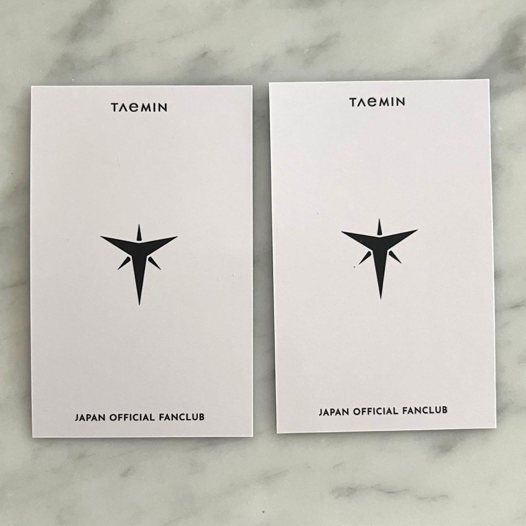 テミン Veil プレミアム特典＆横浜13日FC限定トレカ TAEMIN - メルカリ