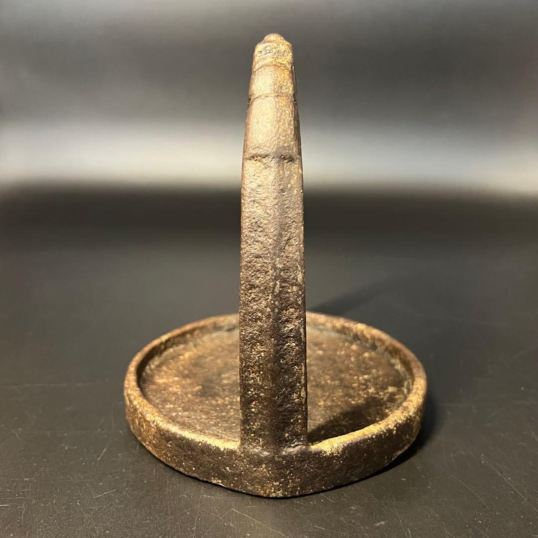 ◎古道具 庵々◎李朝後期 鉄製馬具 李朝 鐙□古道具古美術