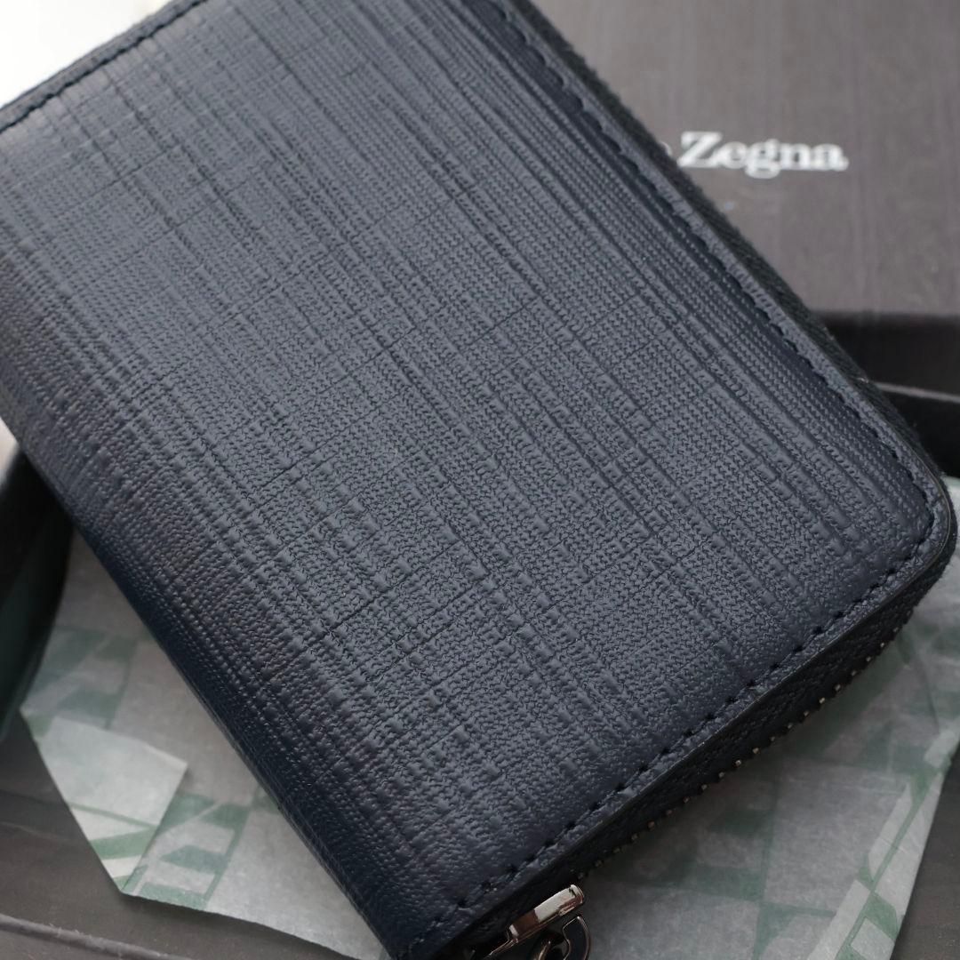 未使用 ゼニア Ermenegildo Zegna コインケース カードケース - メルカリ