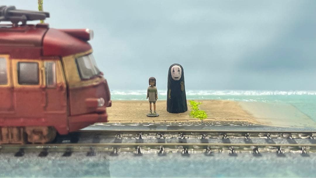 千と千尋の神隠し風 海原鉄道 ジオラマ - メルカリ