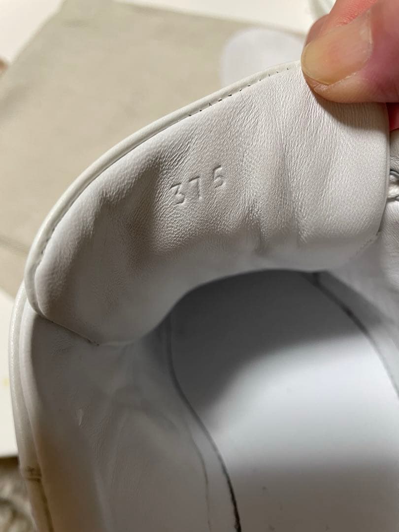 ☆HERMES☆デイ ケリーバックルピンクゴールドスニーカーサイズ37.5