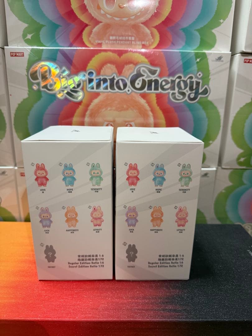 正規品・未開封　Labubu Big into Energy 6箱