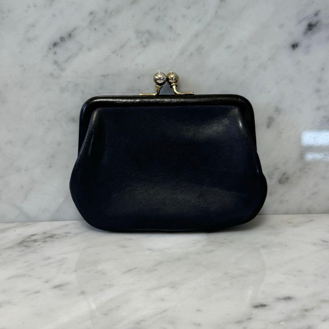 OLD COACH オールドコーチ コインケース 小銭入れ 本革 レザー がま口