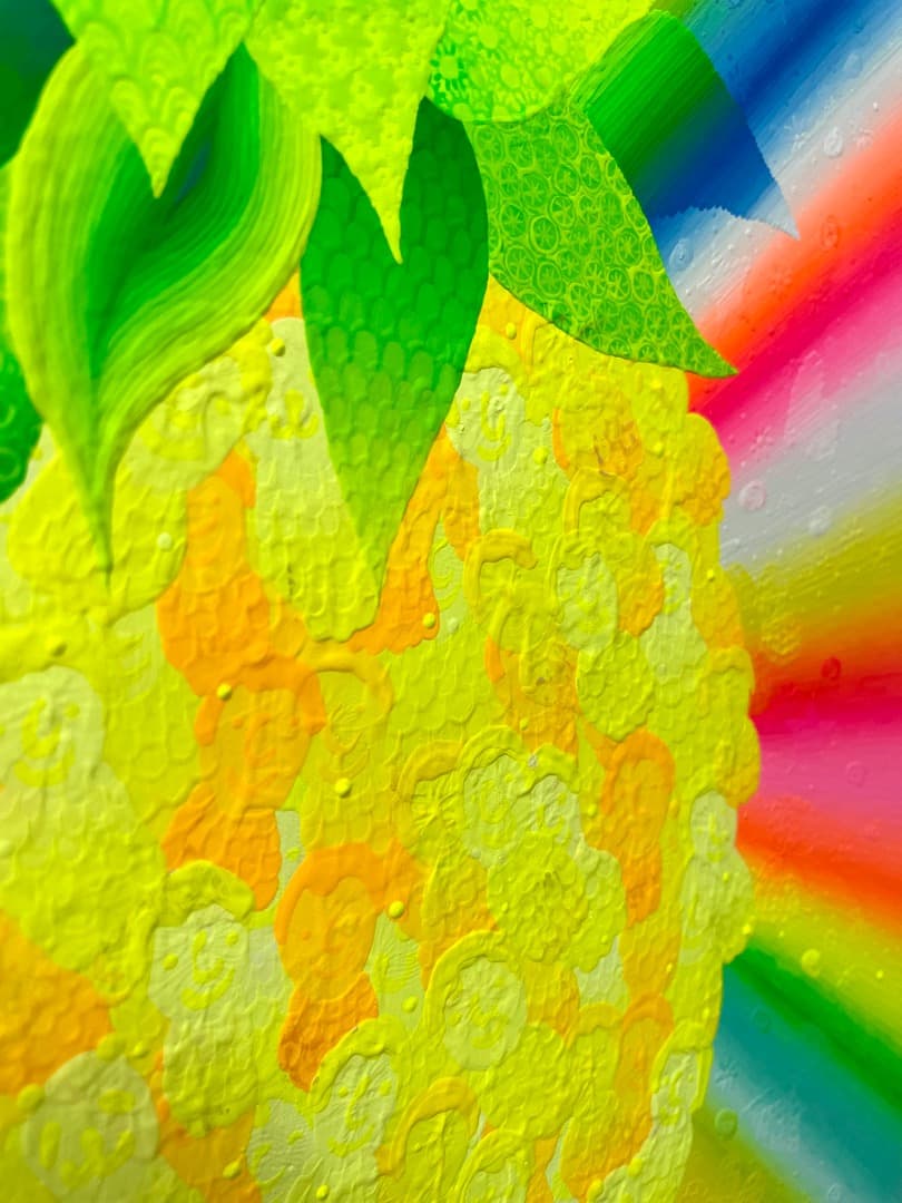 △サイケデリック▽Deki Yayoi△できやよい▽『パイナップル 』△幸運