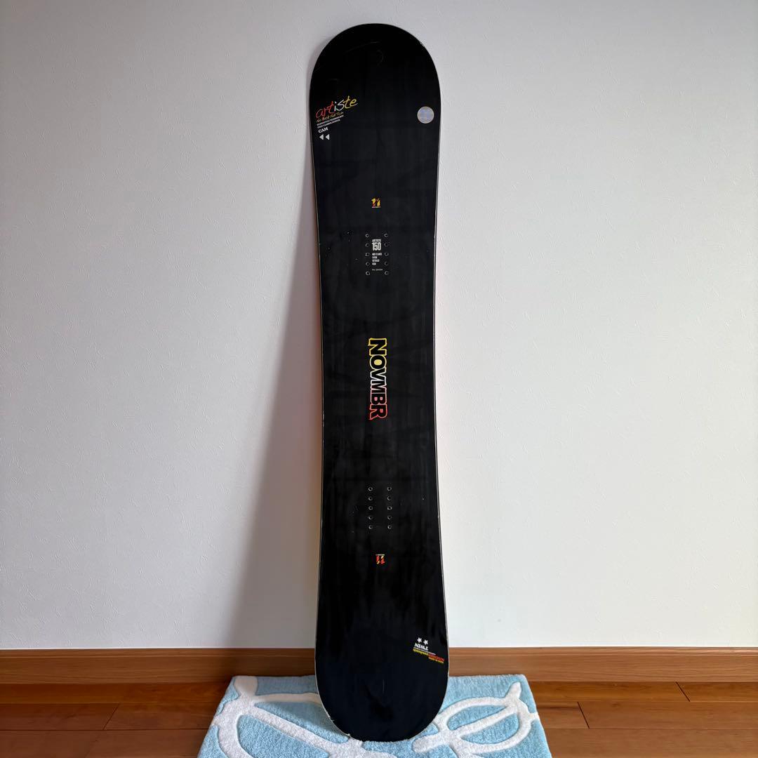 日本製 】 NOVEMBER ARTISTE 150cm スノーボード 国産 - メルカリ