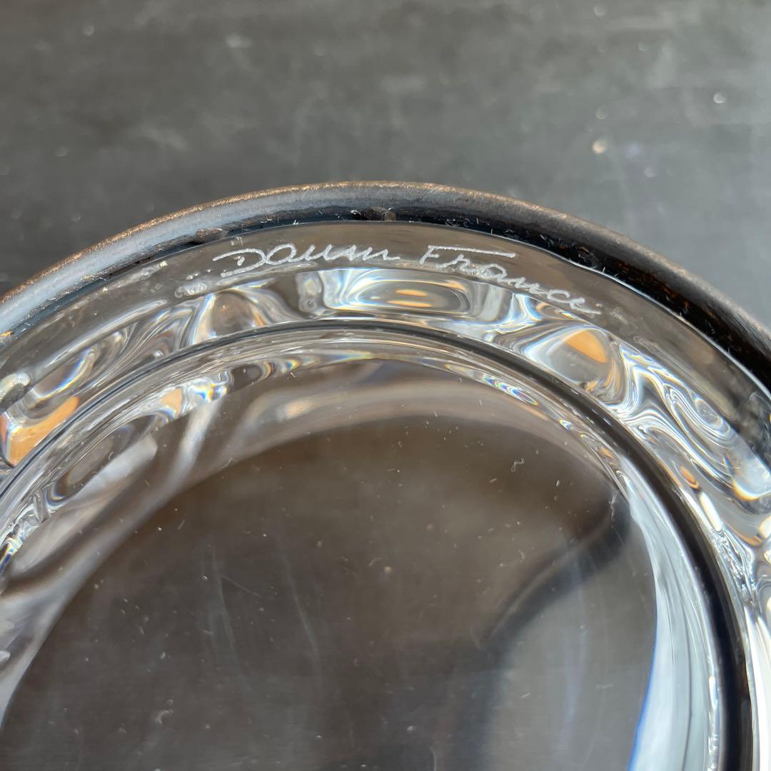 超希少」クリスタルガラス ボウル ドーム クペリエール アイアン 工藝