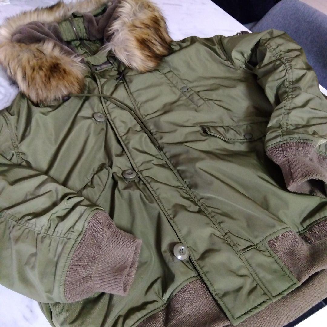 美品　moussy　 N-2B フライトジャケットロング MOUSSY ロング丈 N-2B フライトジャケット マウジー - メルカリ