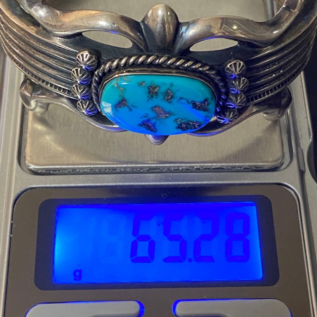 ターコイズ バングル ナバホ アメカジ トルコ石 ターコイズブルー