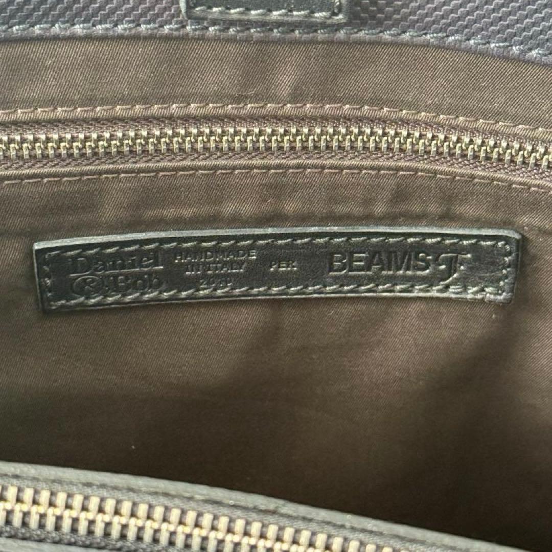 定価68250円】BEAMS F別注 ダニエル＆ボブ レザー トートバッグ 黒