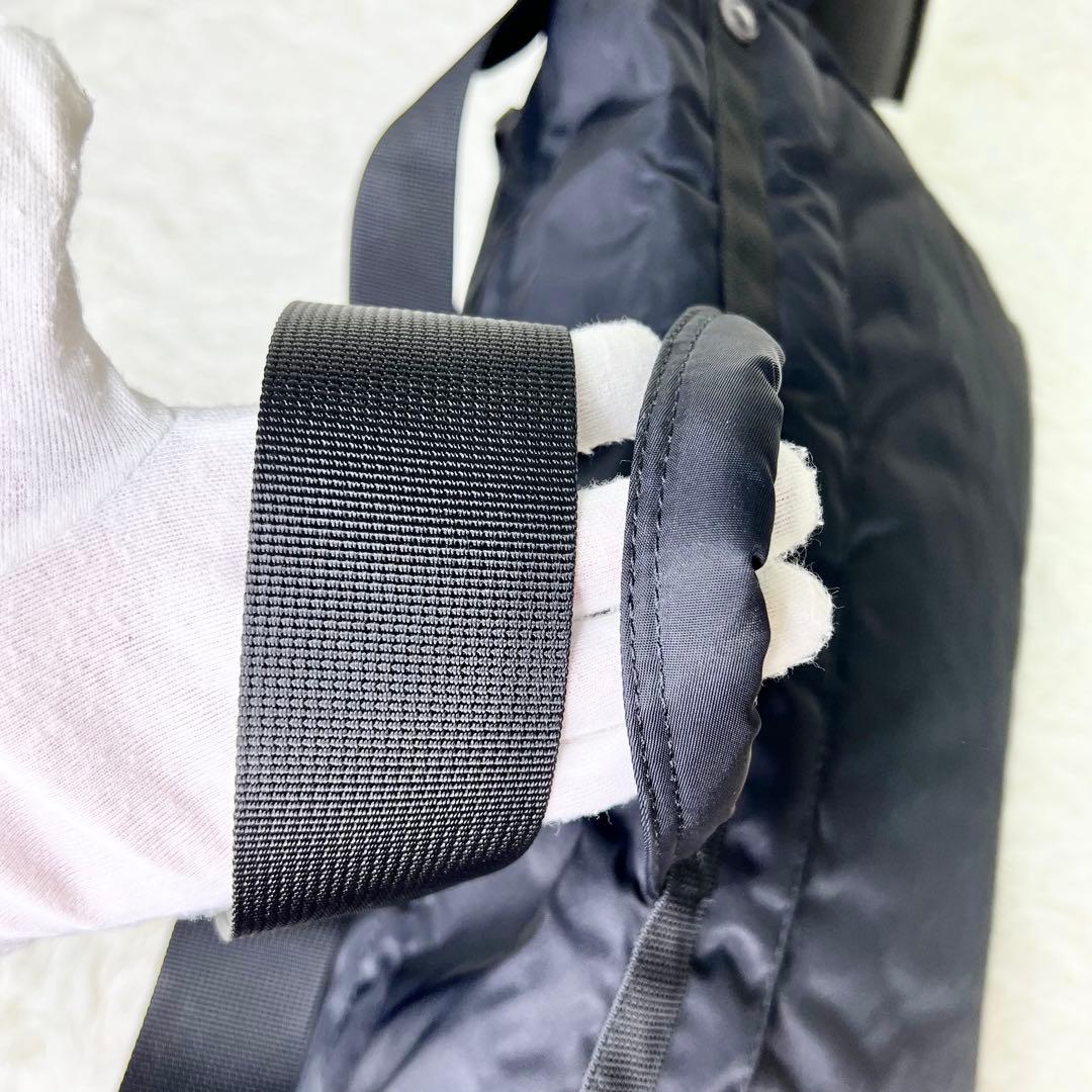 美品 PORTER × cmpd コラボ メッセンジャーバッグ 2way 黒 - メルカリ