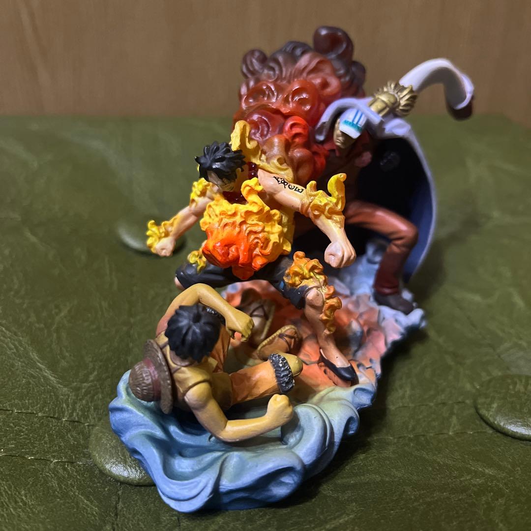 ワンピース ログボックス マリンフォード　ジオラマフィギュア　7点