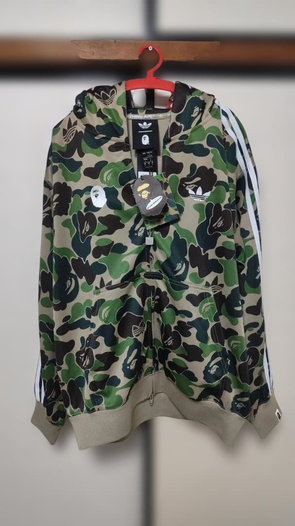 BAPE X ADIDAS Camo Shark Full Zip Hoodie - メルカリ