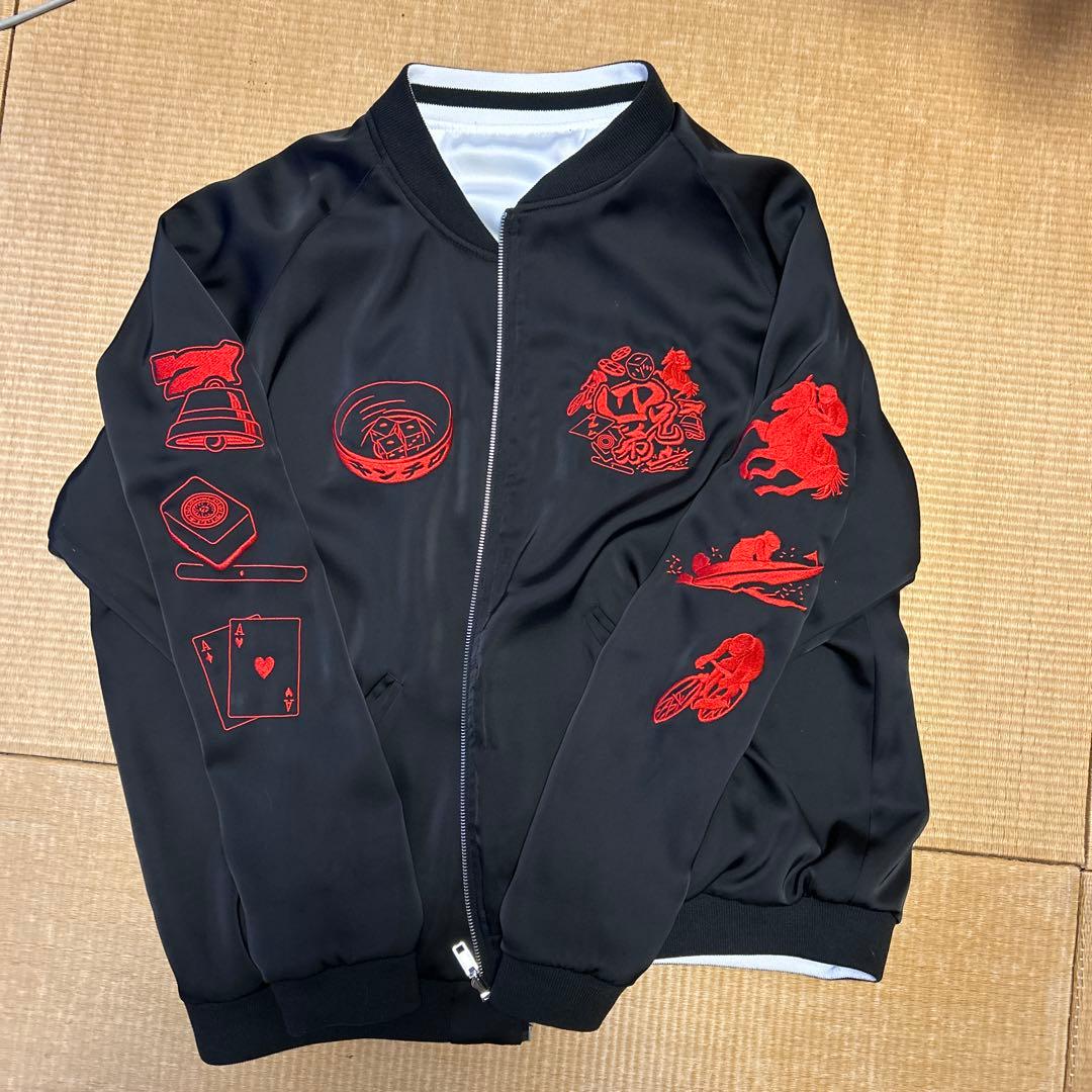 チンチロ 粗品 四兄弟 スカジャン XL カラー赤 - メルカリ