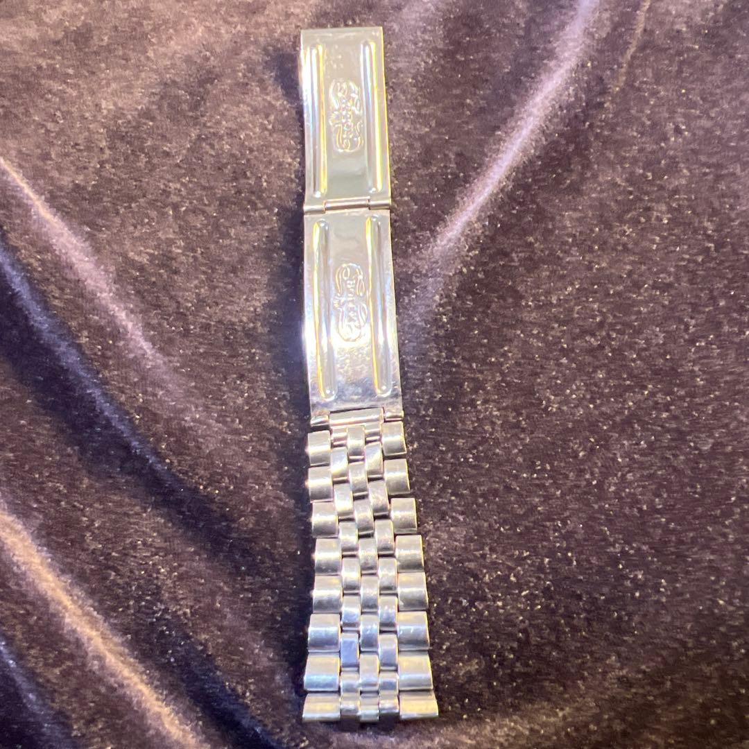 ロレックス 純正デベソバックルジュビリーブレスレット レアな一本石