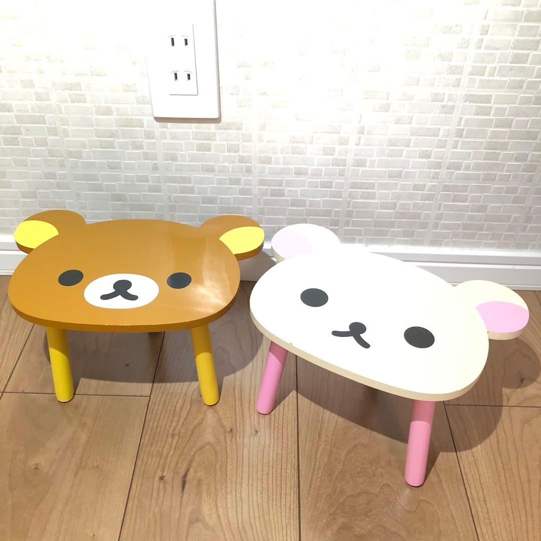 ぬいぐるみ様専用】リラックマ コリラックマ ミニテーブル - メルカリ