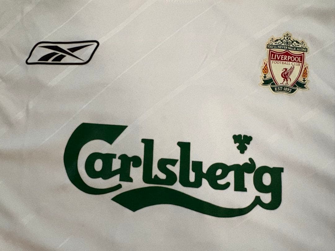 リバプール ジェラード8番 2005-06 AWAYユニフォーム【Reebok】 - メルカリ