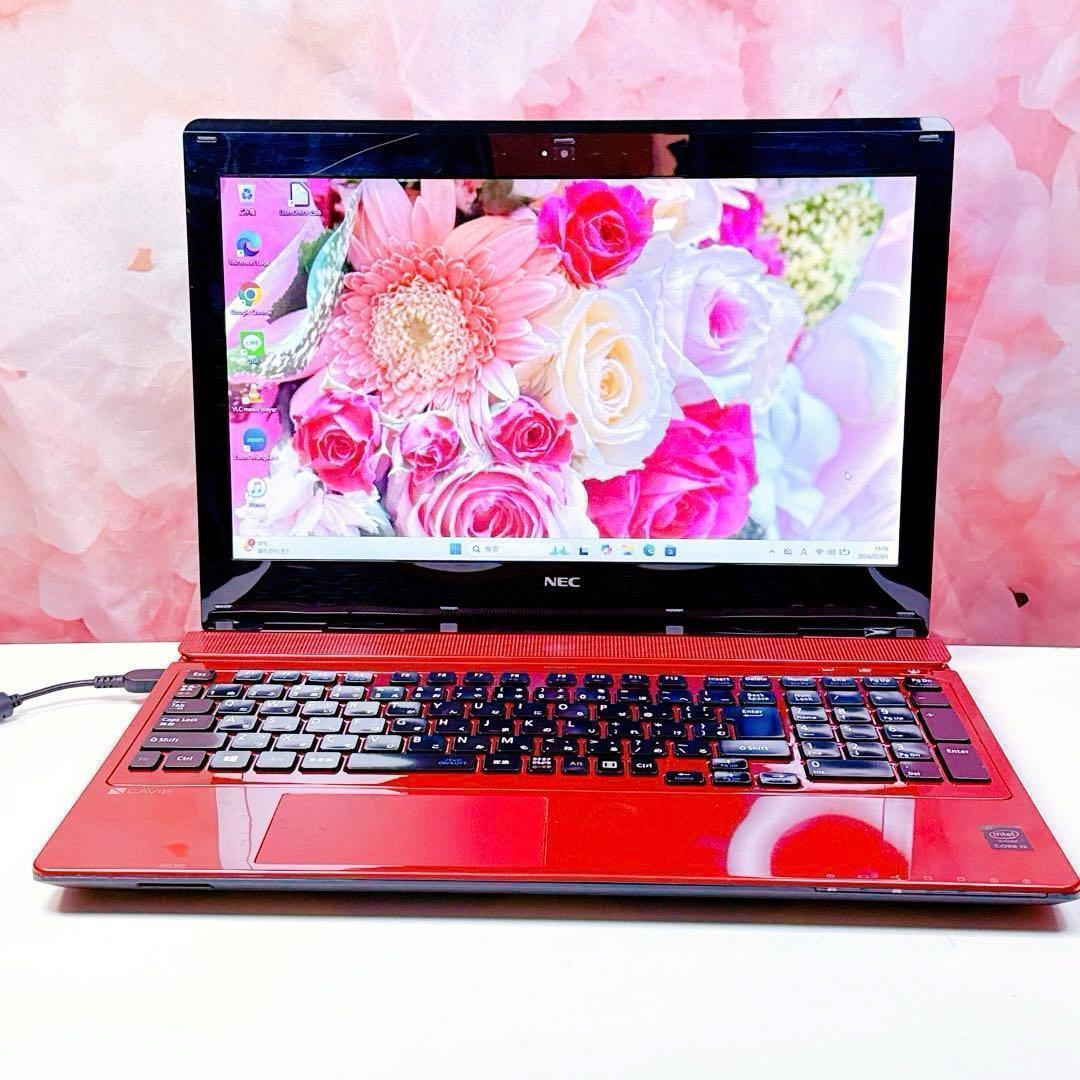 美品✨新品SSDで爆速✨ windows11 ノートパソコン✨オフィス カメラ