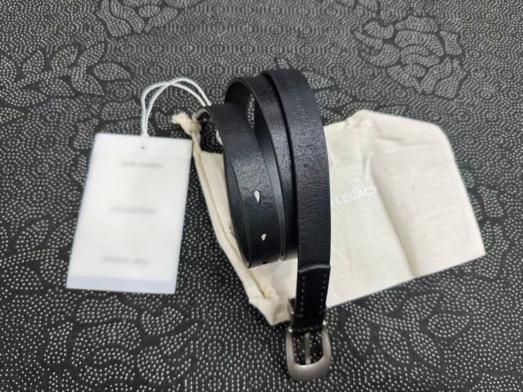 OUR LEGACY アワーレガシー ベルト ブラック 90CM OUR LEGACY（アワー レガシー）