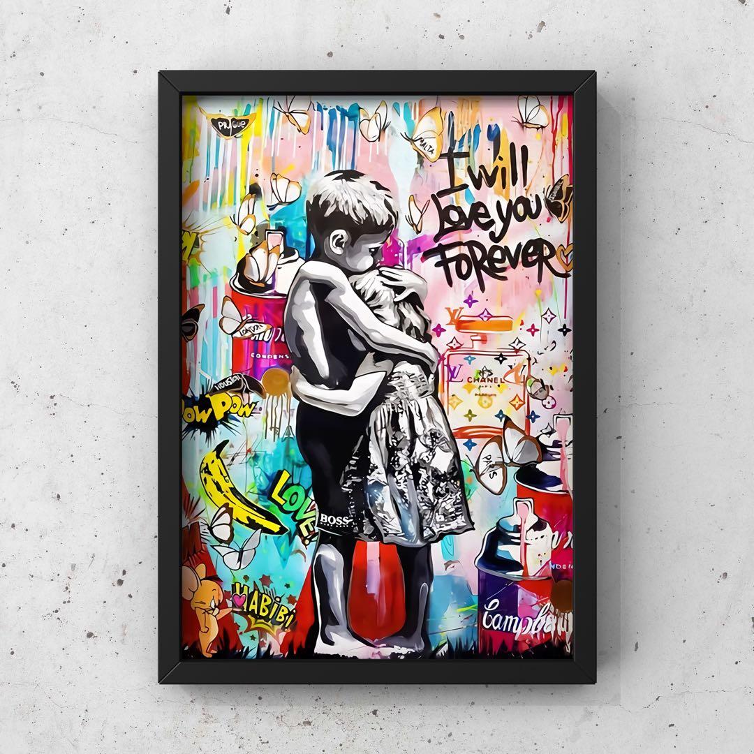 2028 アート ポスター オマージュ インテリア ストリートアート - メルカリ