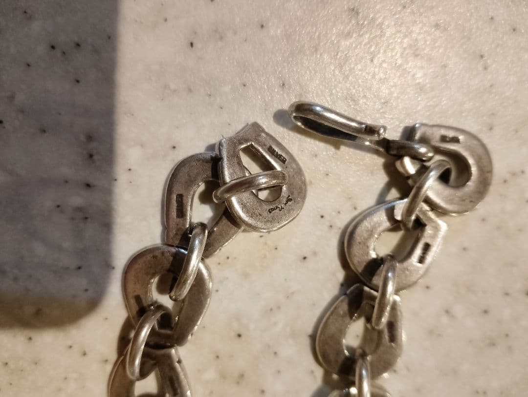 す*し様 総重量　47.8g　DRY BONES オールシルバーオールドホースシ