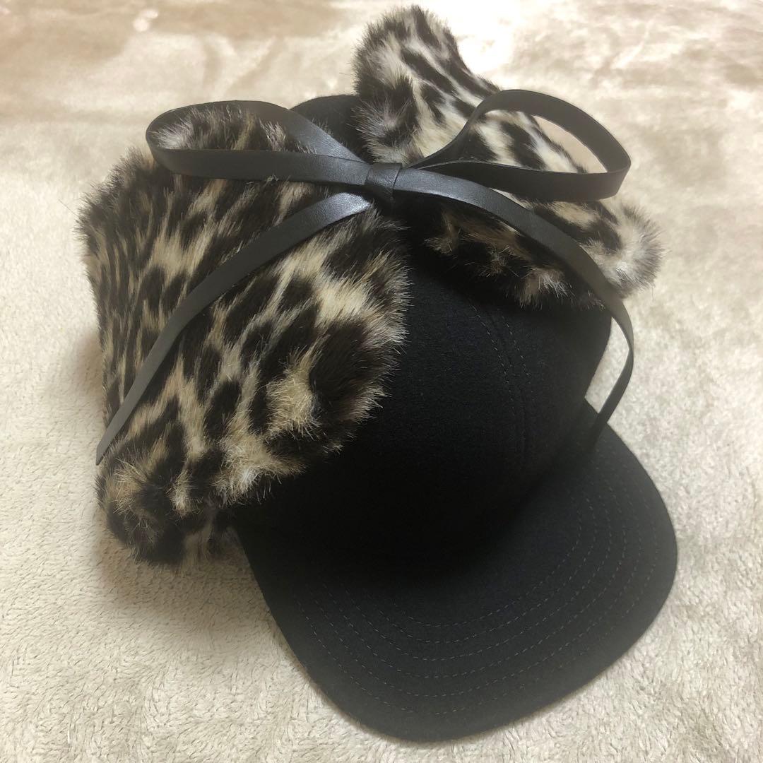 Stella McCartney ファーキャップ - メルカリ
