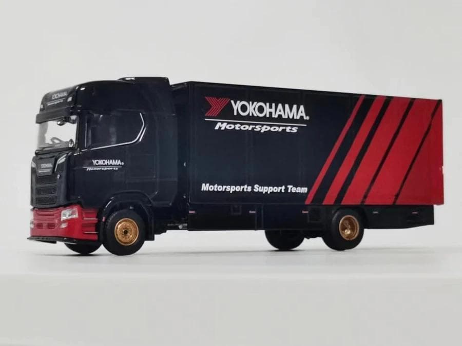 GCD 1/64 スカニア S730 トラック トランスポーター アドバン色 - メルカリ