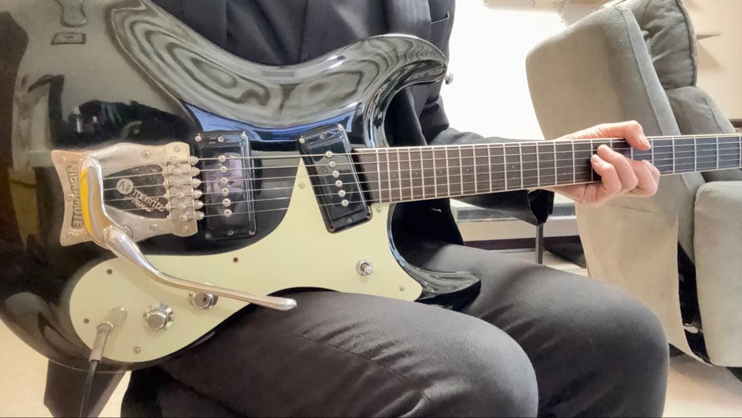 ◼️モズライト国産黒雲製スーパーカスタム65 ベンチャーズモデル 演奏