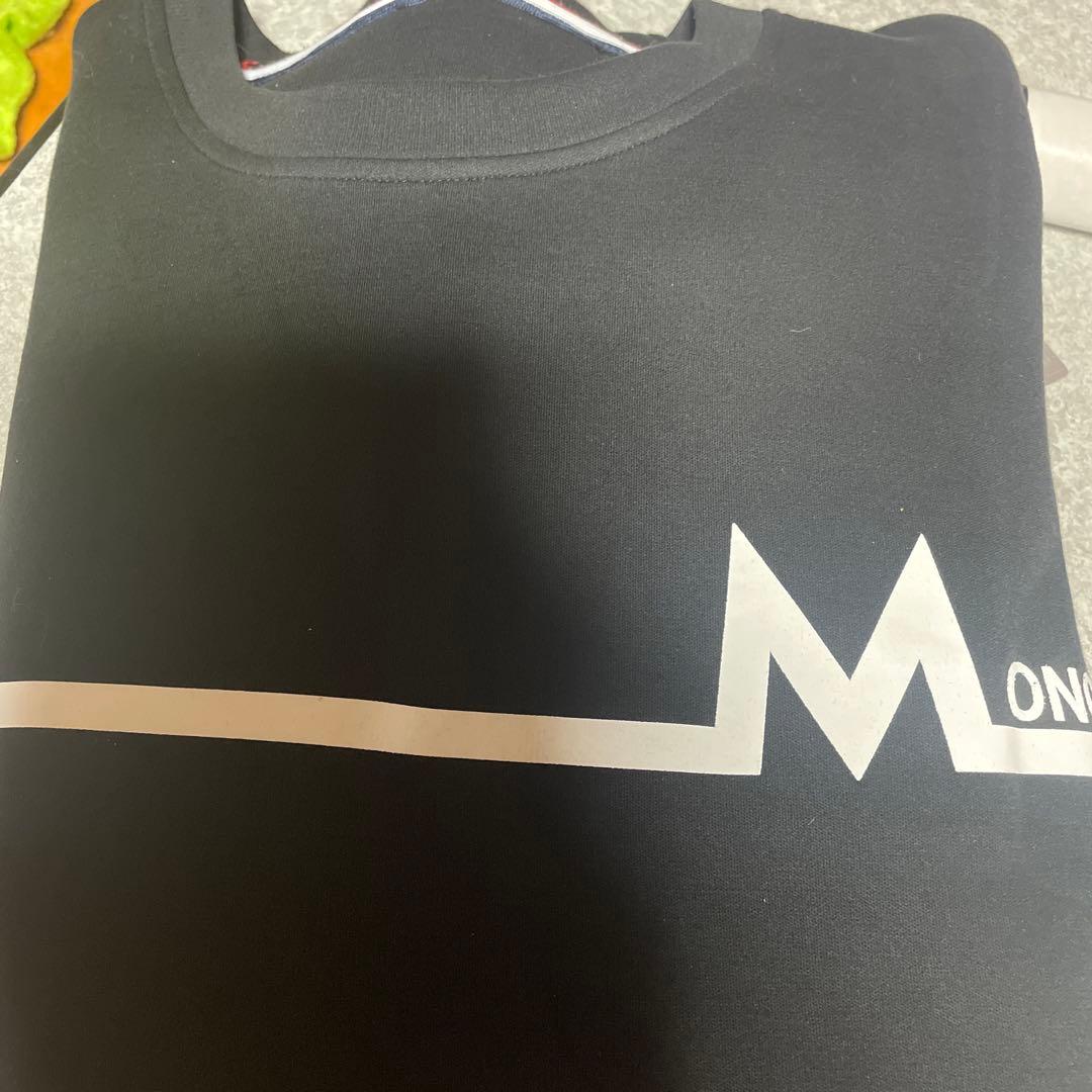 MONCLER ブラック カットソー値下げありコメント 宜しくお願いします 中古・古着通販】MONCLER (モンクレール) MAGLIA T-SHIRT ブラック