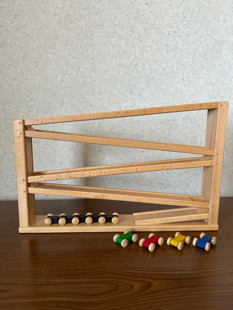 ベック社 クネクネバーン トレインカー 木製スロープ spiel gut - メルカリ