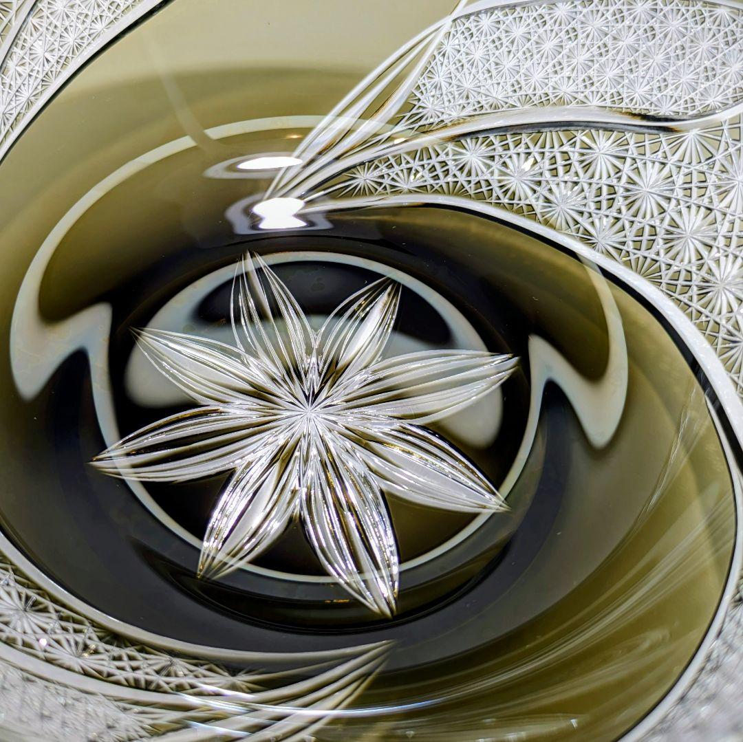 江戸切子 根本硝子工芸 根本達也 作品 中鉢【 銘： 風流 】 - メルカリ