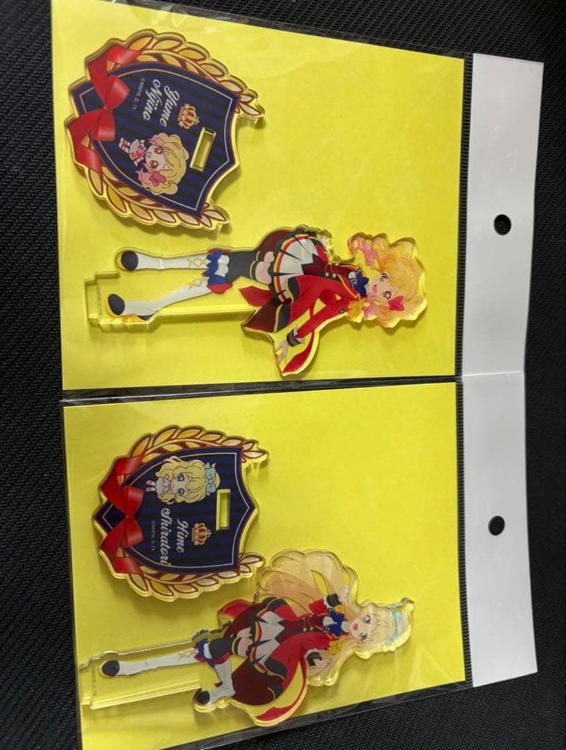 アイカツスターズ アクスタ アクリルスタンド 制服 白鳥ひめ 虹野ゆめ