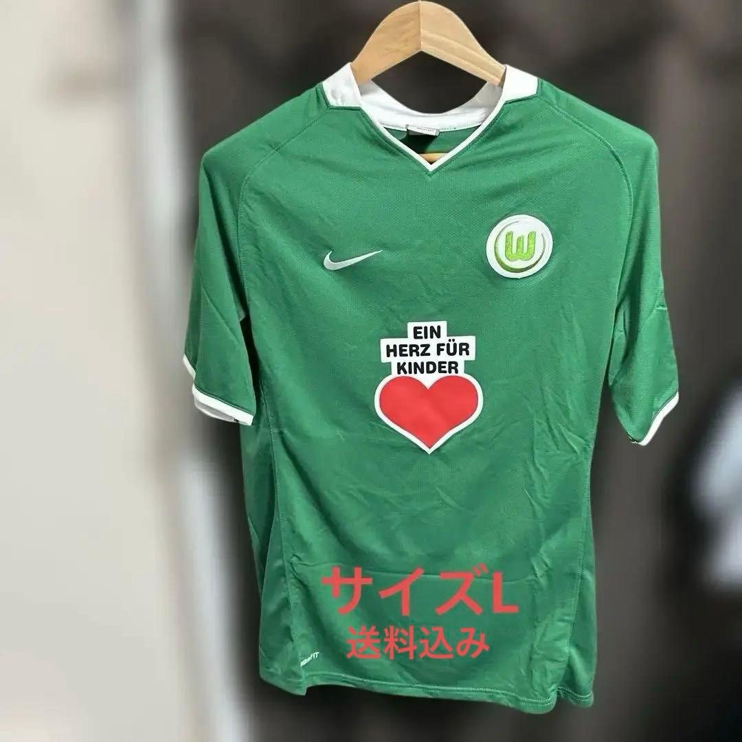 希少】ナイキ ヴォルフスブルク08-09シーズン 長谷部誠 ユニ13 サイズL