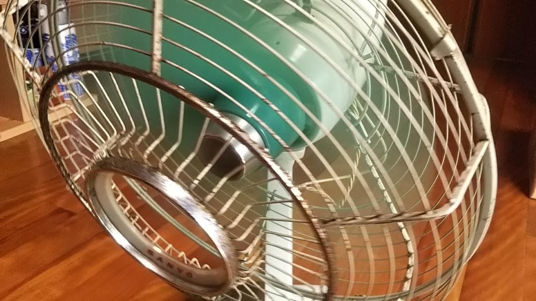 レトロ扇風機 動作品 EF-46M SANYO - メルカリ