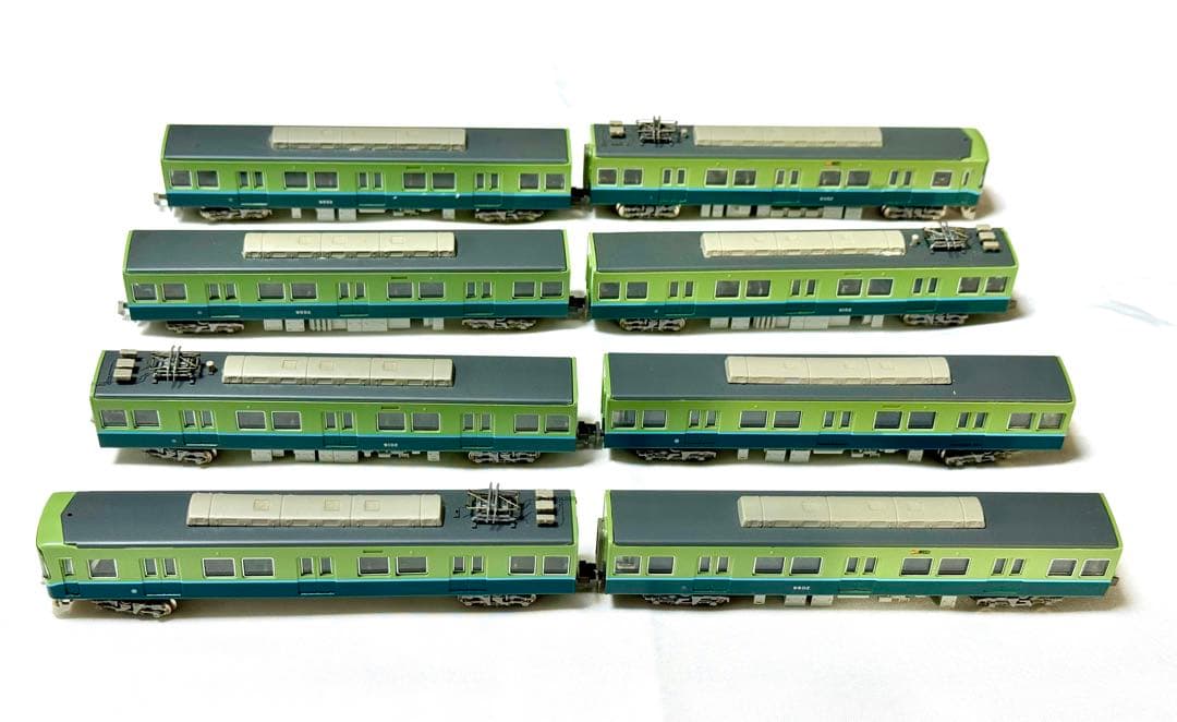 京阪9000系旧塗装(グリーンマックスキット素人組み立て)