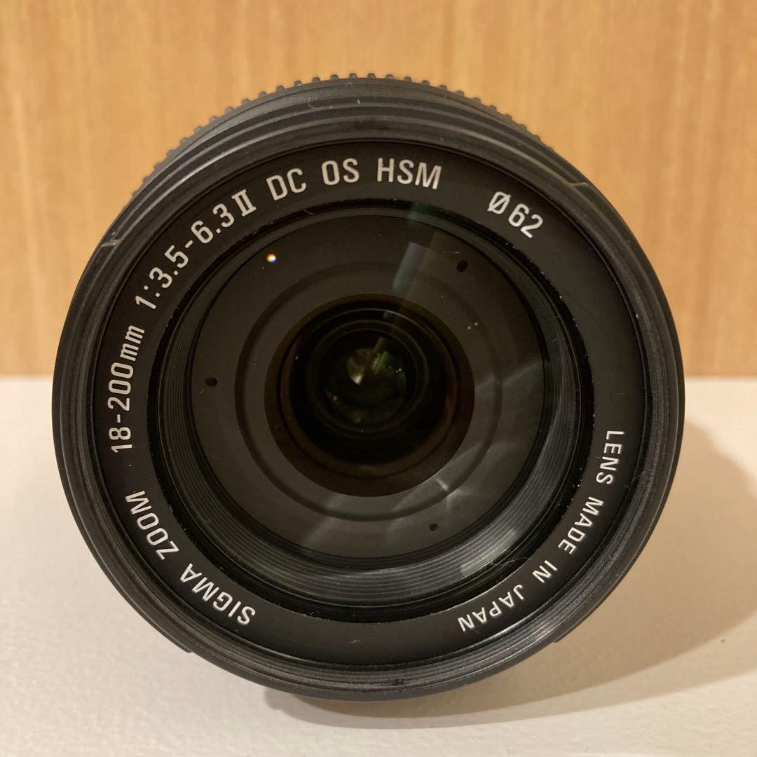 SIGMA 18-200mm F3.5-6.3 II DC OSキヤノン用