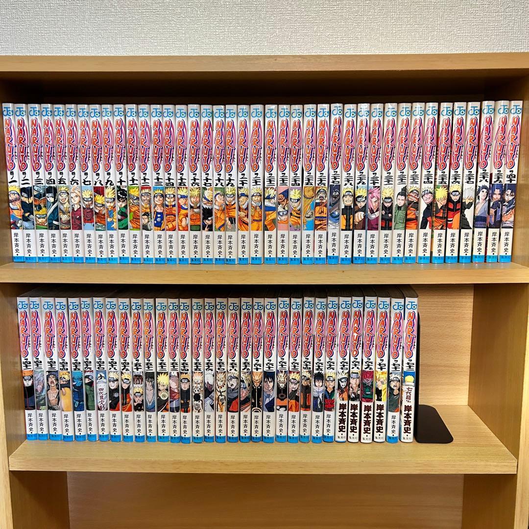 NARUTO ナルト 1巻～72巻 全巻初版本 - メルカリ