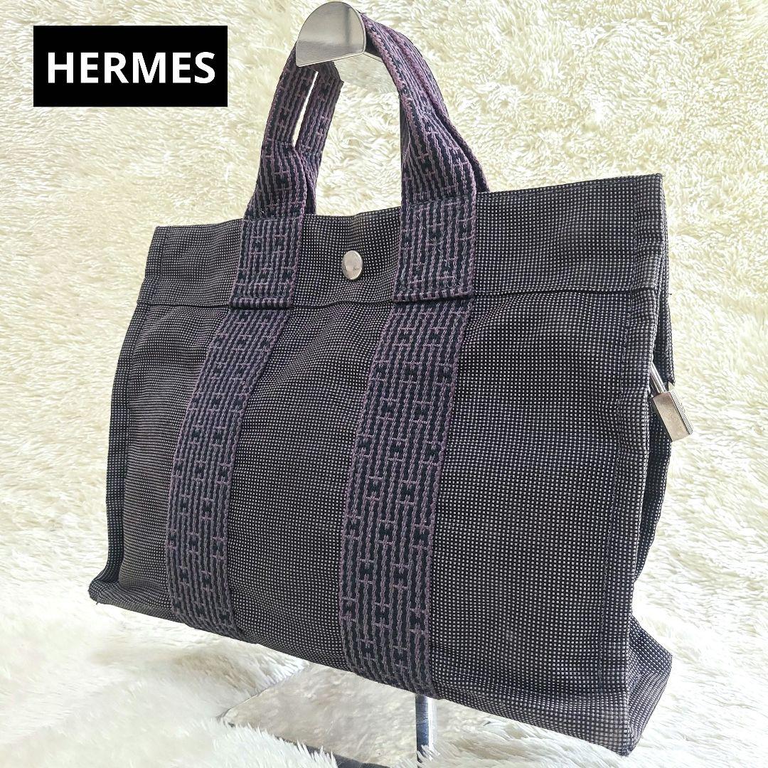 HERMES エルメス エールラインPM トートバッグ ハンドバッグ カデナ