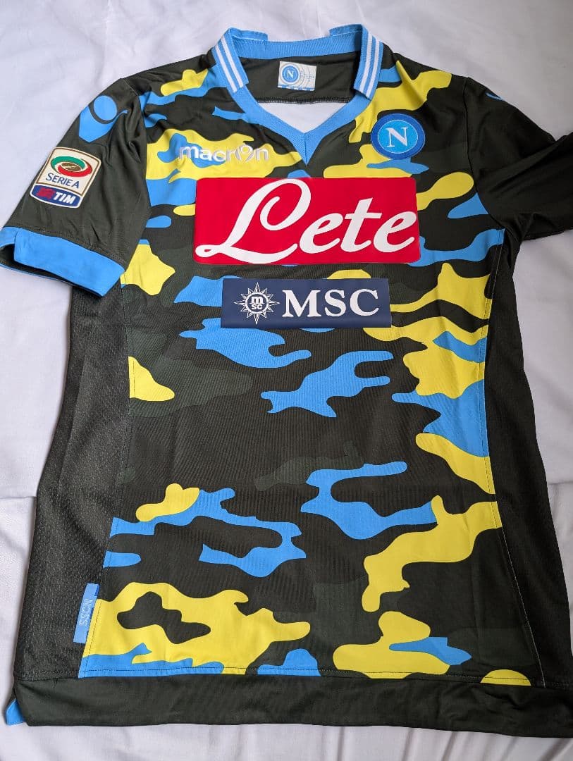 エクストリーム迷彩！】SSCナポリ /イグアイン/13-14/4thモデル - メルカリ