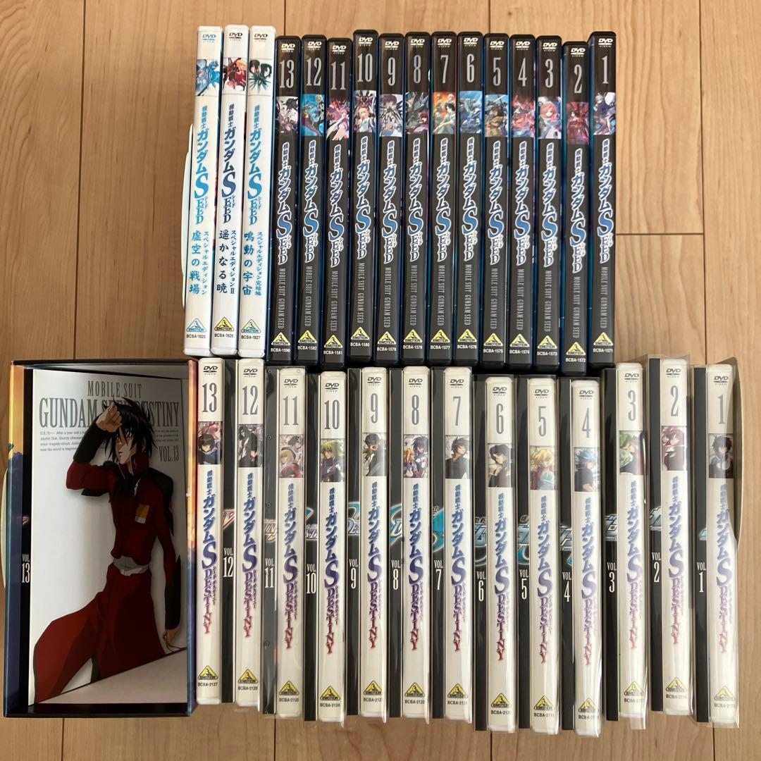 機動戦士ガンダムSEED SEEDDestiny DVD 全巻セット - メルカリ