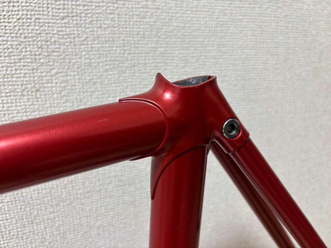 Panasonic パナソニック 競輪フレーム ディープレッド ピスト njs