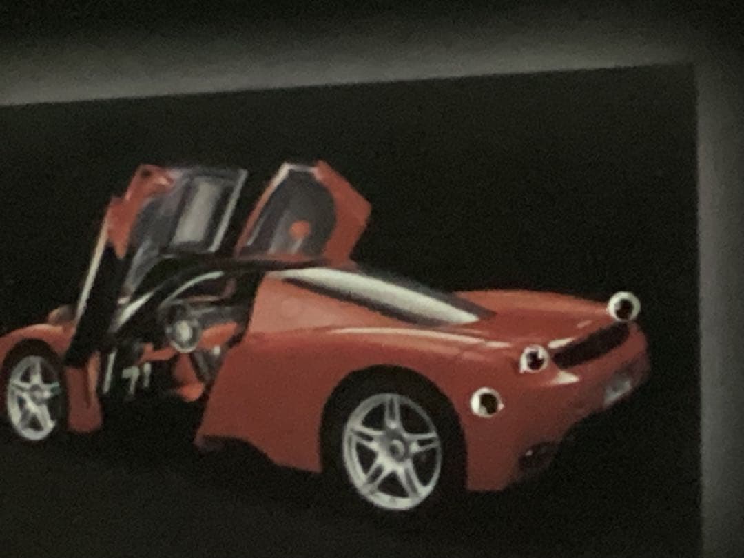 Ferrari Enzo Ferrari モデル 赤　ディスプレイ用パネル希少品