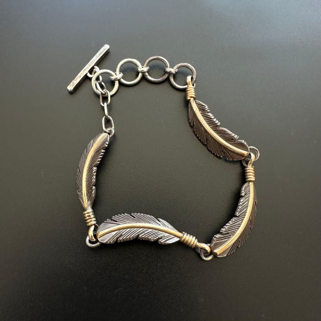 Navajo Harvey Mace 4連フェザーブレスレット ハーヴィーメイス フェザー ブレスレット｜マライカ公式通販