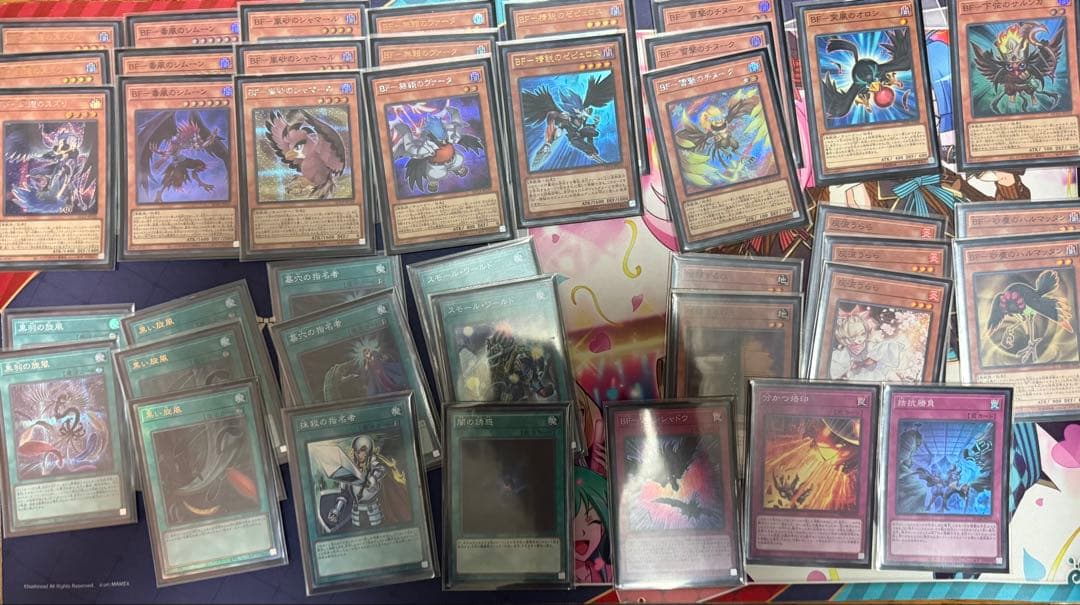 遊戯王 デッキ ブラックフェザー BF ベエルゼ ワンキル 調整パーツあり
