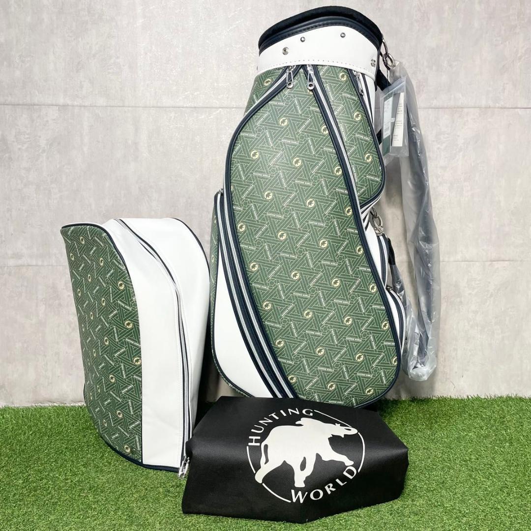 新品】ハンティングワールド キャスコ キャディバッグ ゴルフバッグ