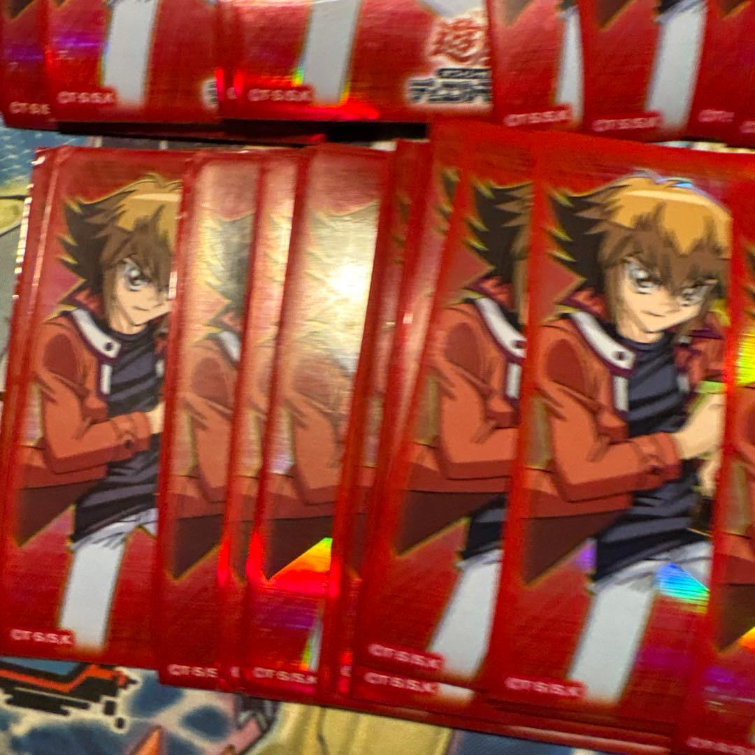 遊戯王　遊城十代　スリーブ　初期　63枚